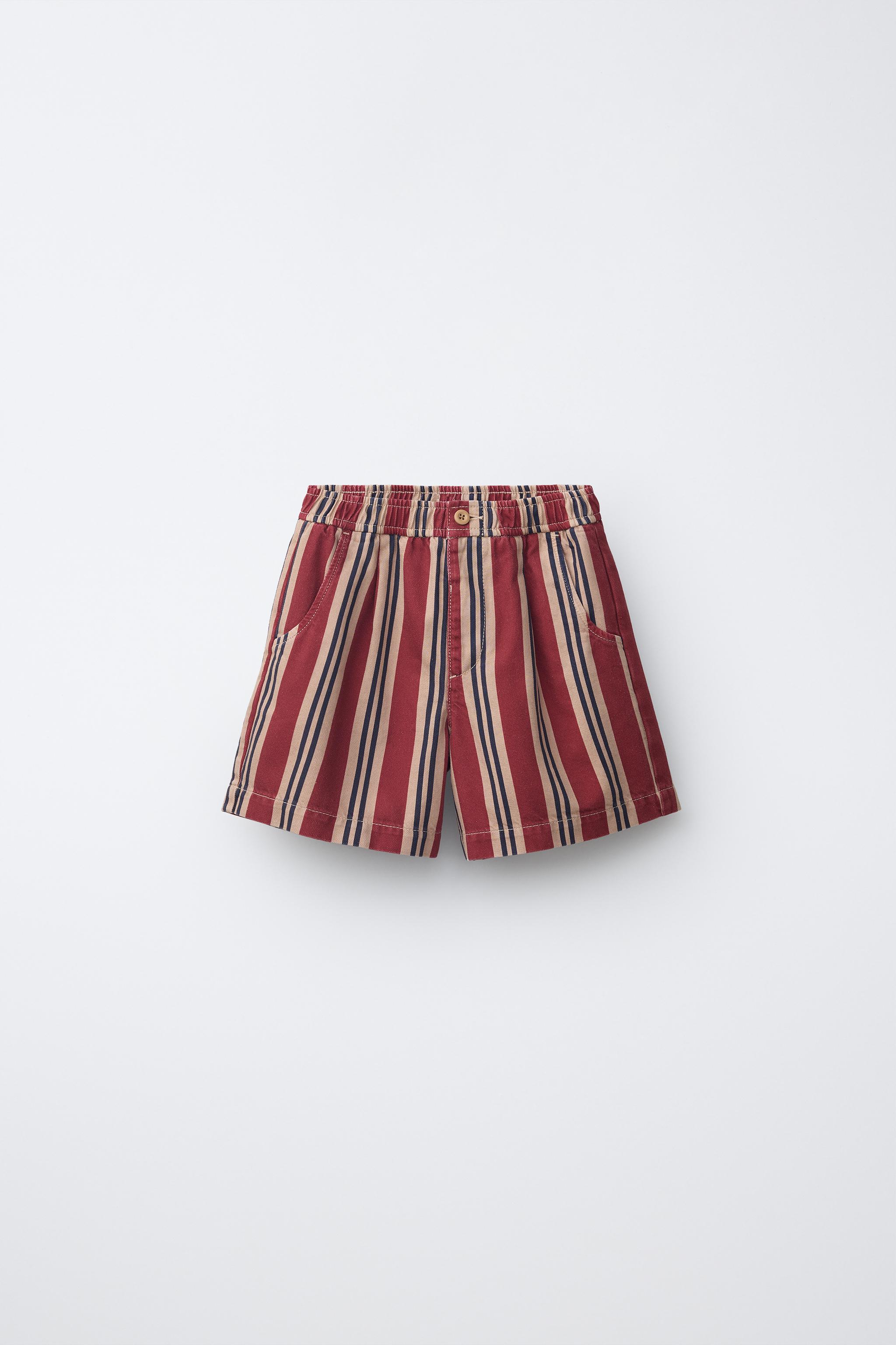 STRIPED SHORTS